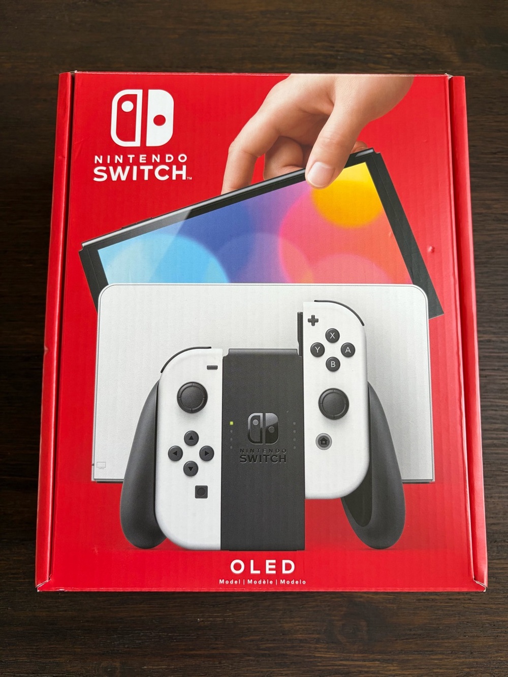 Gently Used Nintendo Switch OLED Model HEG-001 Handheld Console - 64GB